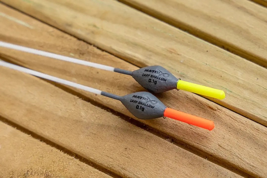 Matrix Carp Shallow Pole Float 0.10g - Grijs/Oranje/Wit