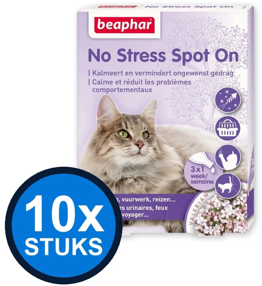 Beaphar No Stress Spot-On Kat 3ml