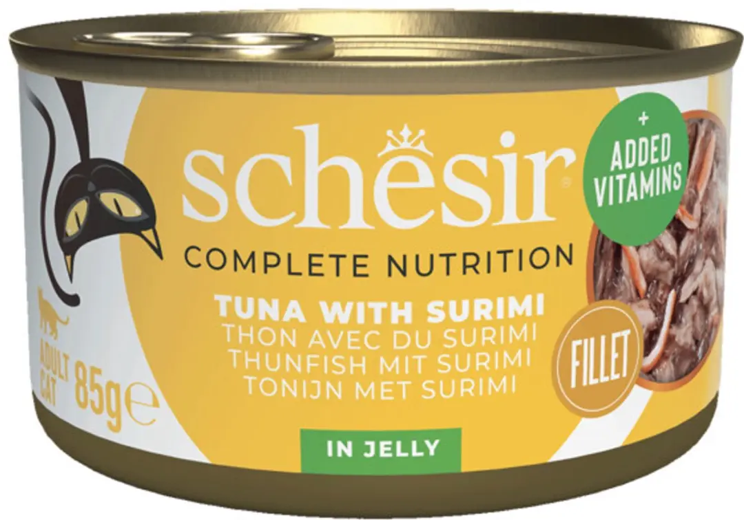 Schesir Kattenvoer Tonijn & Surimi in Gelei