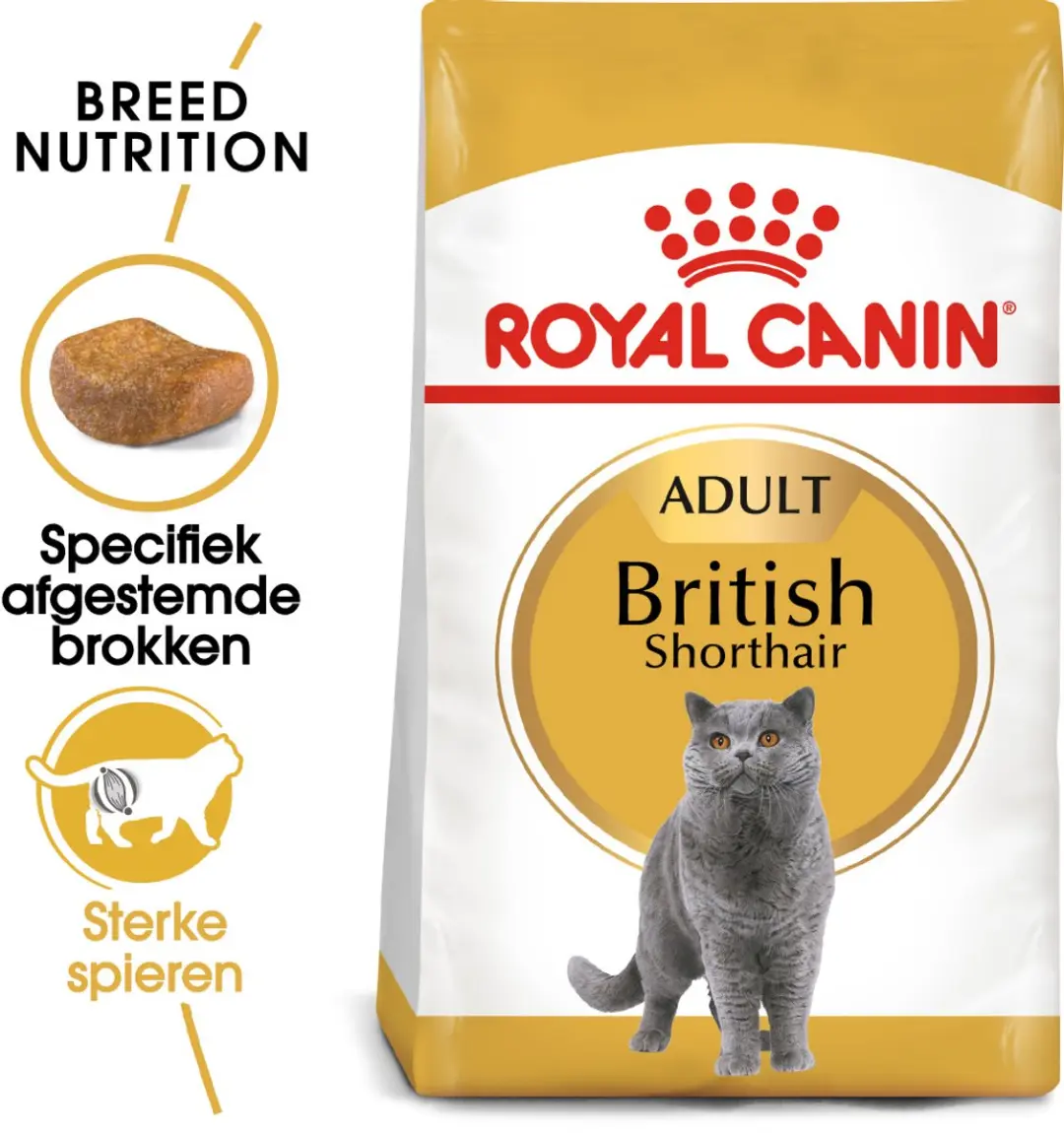 Royal Canin British Shorthair Adult Kattenvoer - 2x4kg