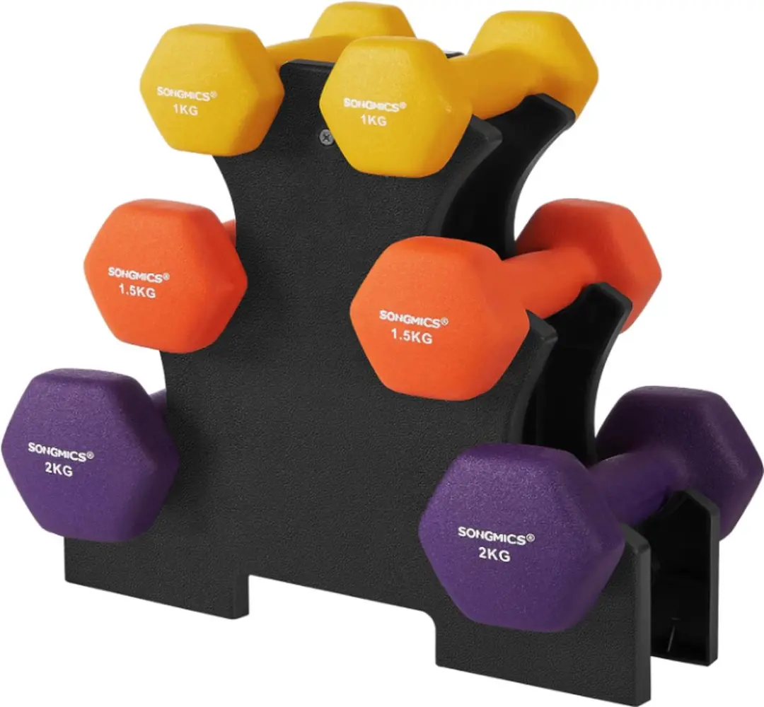 Orion Hex Dumbbell Set 6-delig