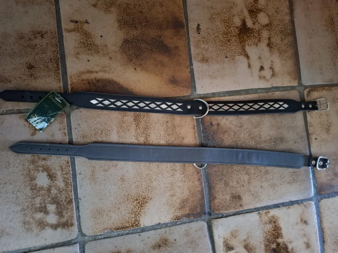 Hunter Geo 3 Halsband - 57cm - Zwart/Grijs