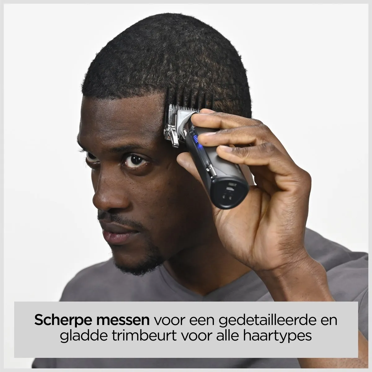 BaByliss Super-X Tondeuse E996E - 180 min - 10 Opzetstukken - Zilver - afbeelding 6 van 6