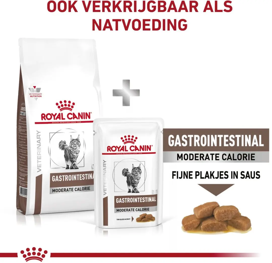 Royal Canin Gastro Intestinal Moderate Calorie Kat - 13 Stuks