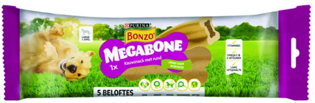 Bonzo Megabone Hondensnacks Large