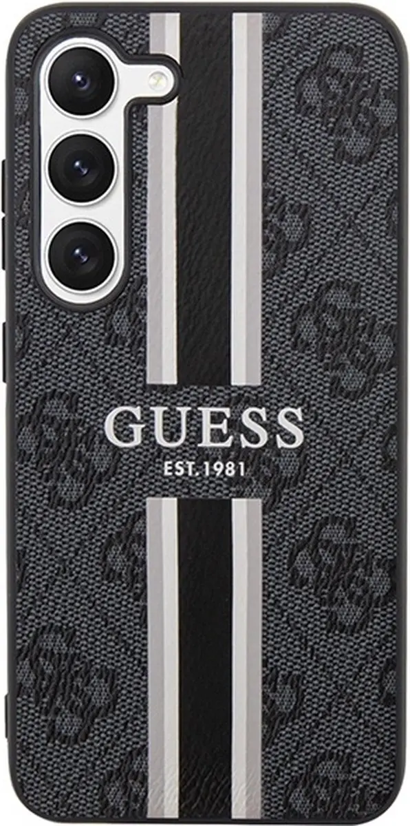 GUESS 4G Printed Stripe Back Case - Samsung Galaxy S23 Grijs - afbeelding 6 van 6