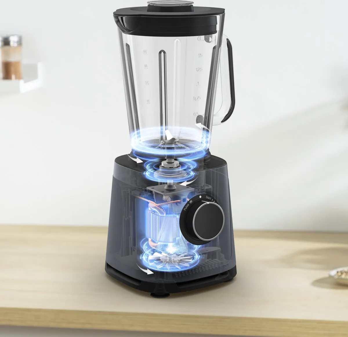 Moulinex PerfectMix Essential LM771B Blender 1200W - Groen