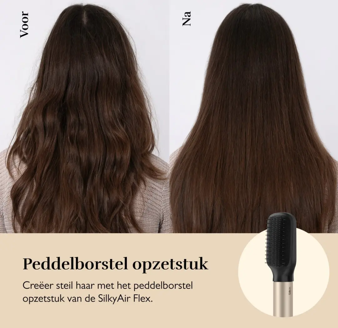 Silk'n SilkyAir Flex 8-in-1 Airstyler - 1300W - Zwart
