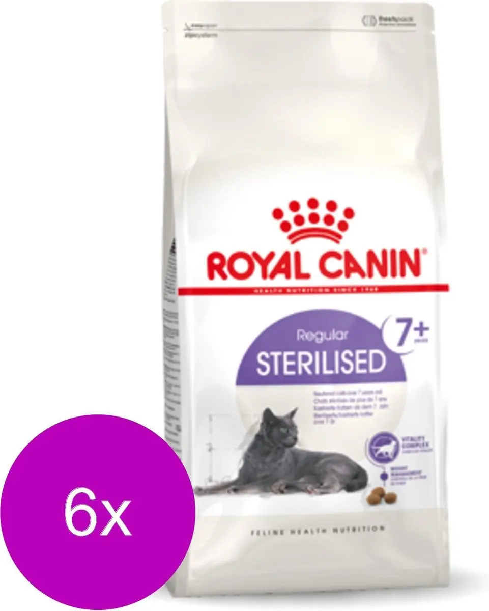 Royal Canin Sterilised 7+ Kattenvoer - 6x400g