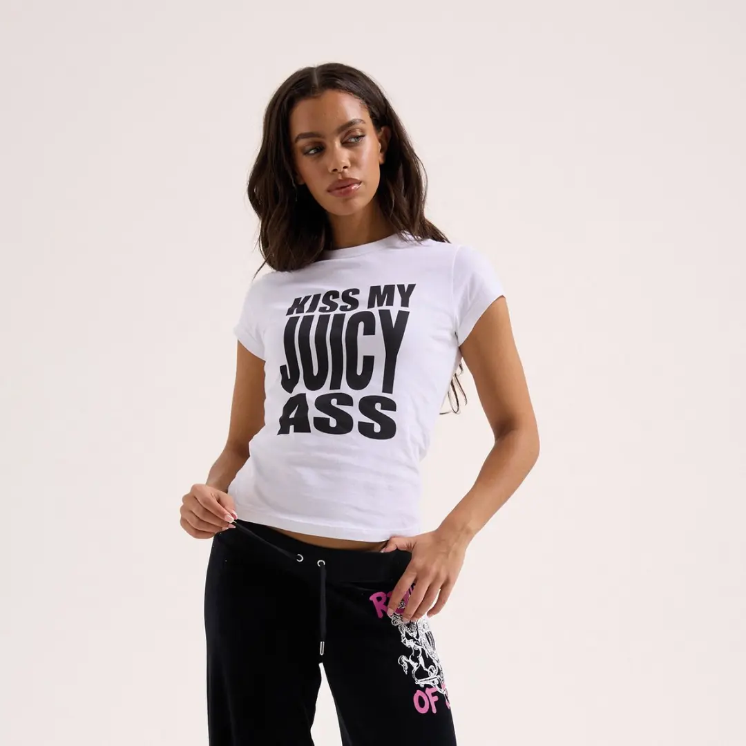 Juicy Couture Kiss My Juicy Hilton T-shirt - XL