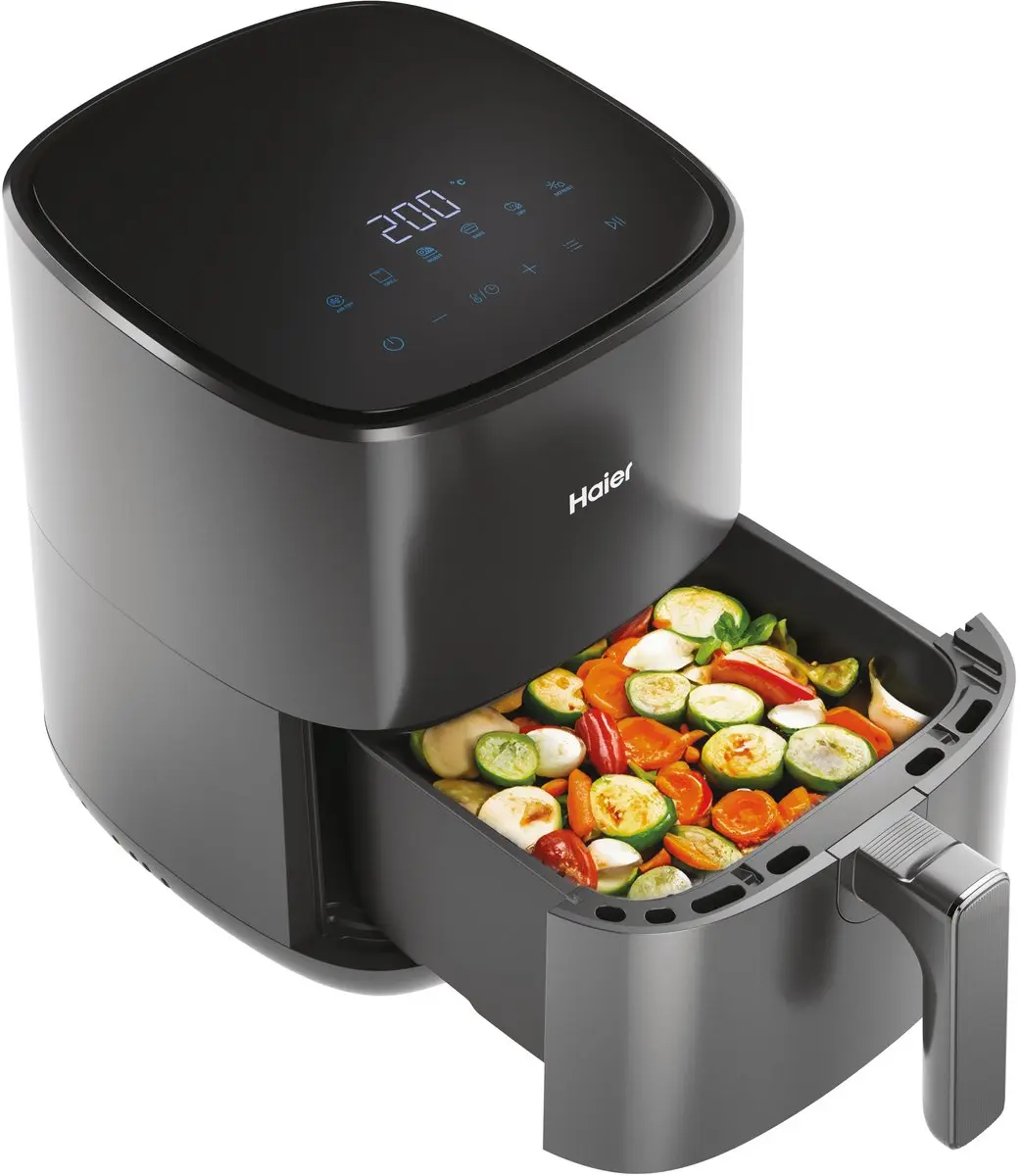 Haier I-Master Series 5 HAF5P 011 Heteluchtfriteuse 1500W - 5L - Zwart