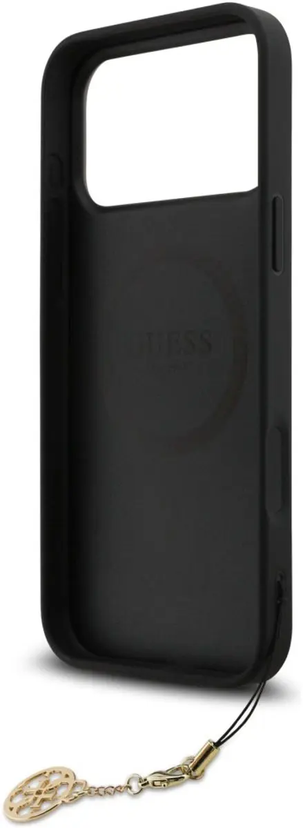 GUESS 4G Charm Backcover iPhone 17 Pro Max - Grijs - 14664 - afbeelding 6 van 6
