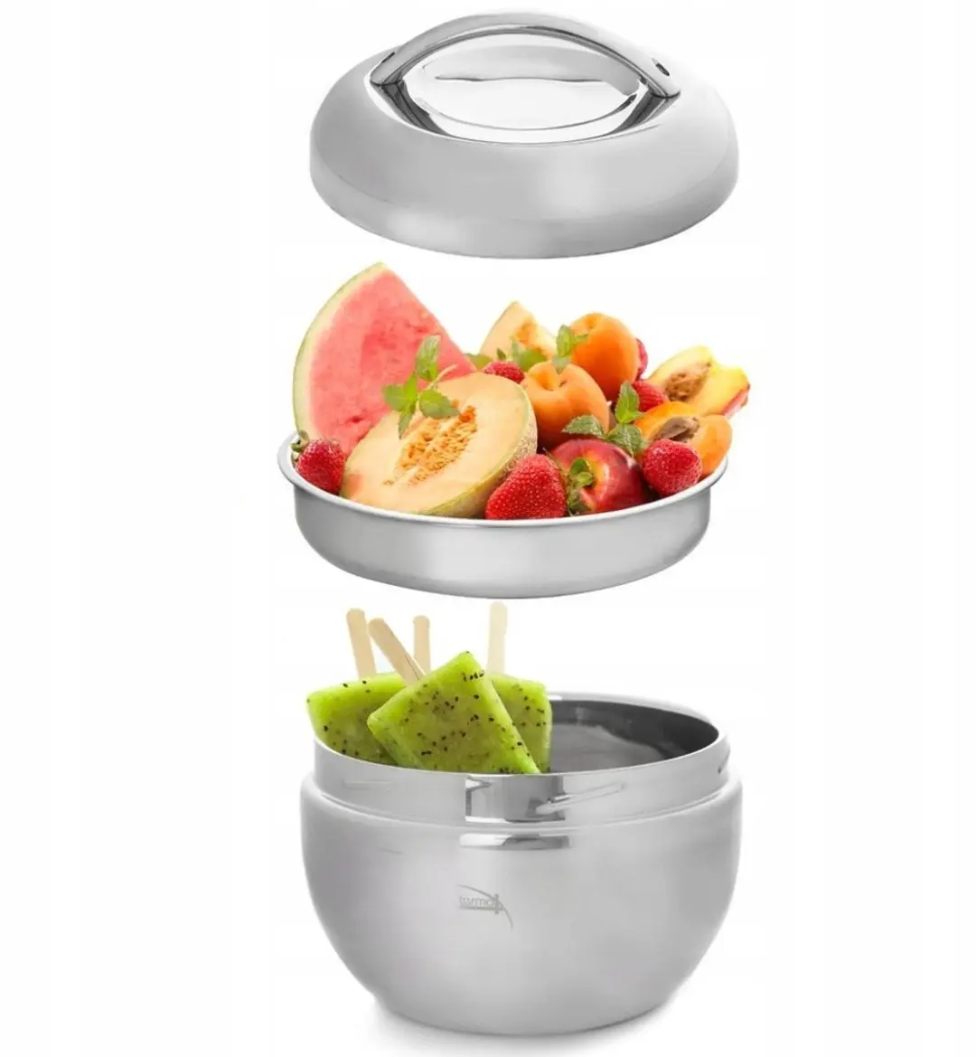 Orion Thermos Lunchbox RVS 0.8L - Zilver