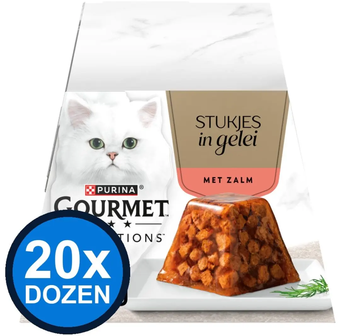 Gourmet Revelations Gelei Zalm Kattenvoer Natvoer