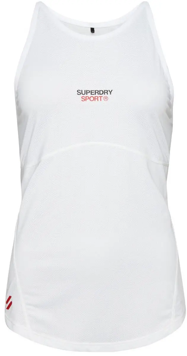 Superdry Active Vest Sportshirt WS311678A-01C - XL - Wit