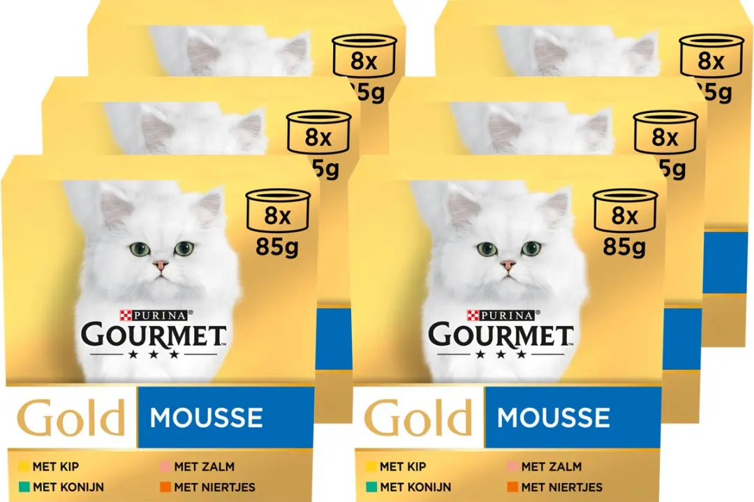 Gourmet Gold Mousse Kattenvoer