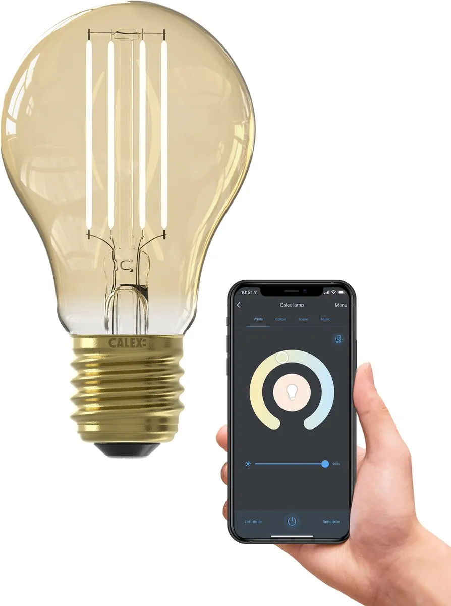 Calex Slimme LED Filamentlamp E27