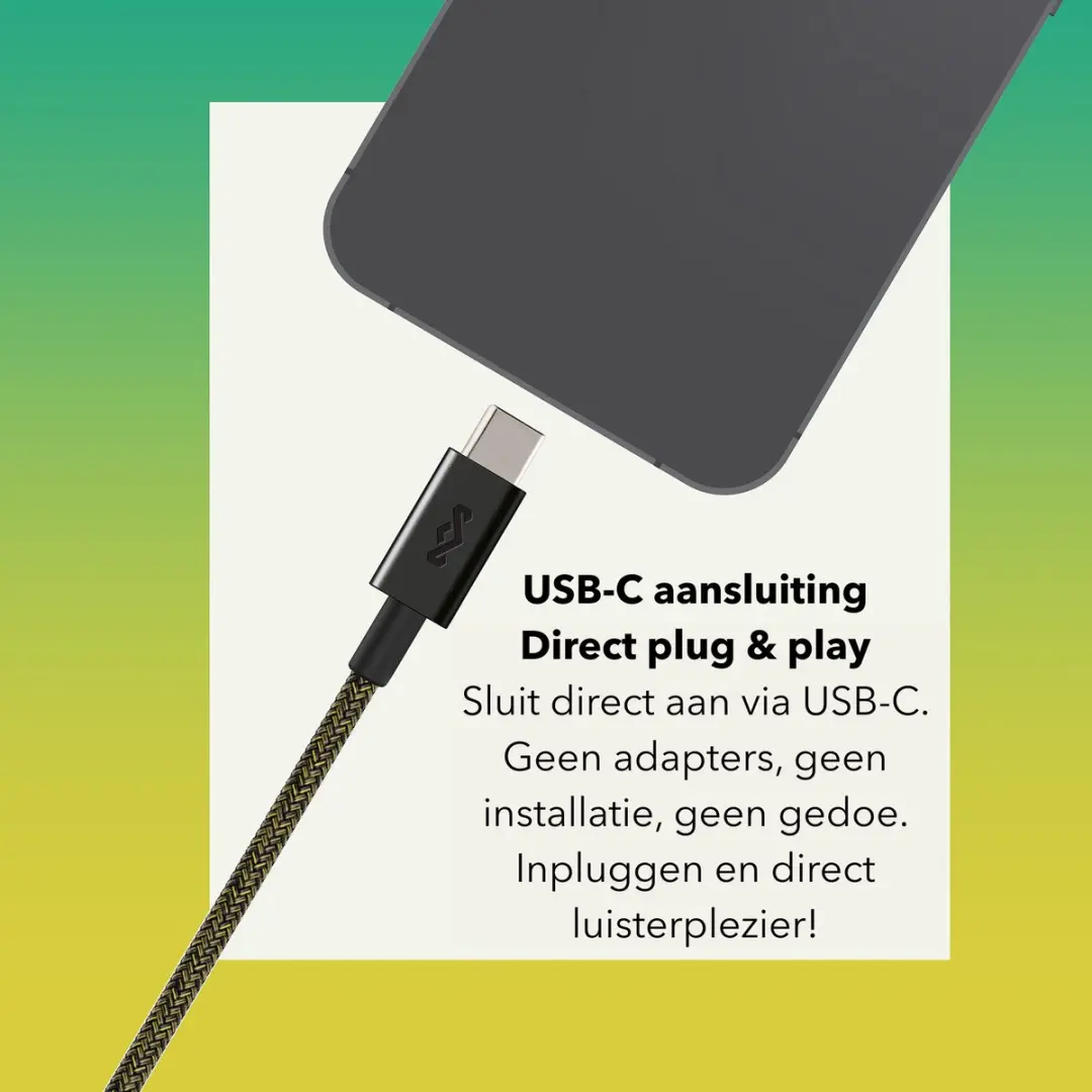 House of Marley Smile Jamaica USB-C Oortjes - Brass