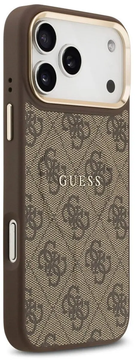 Guess Back Cover iPhone 17 Pro - Bruin - MagSafe