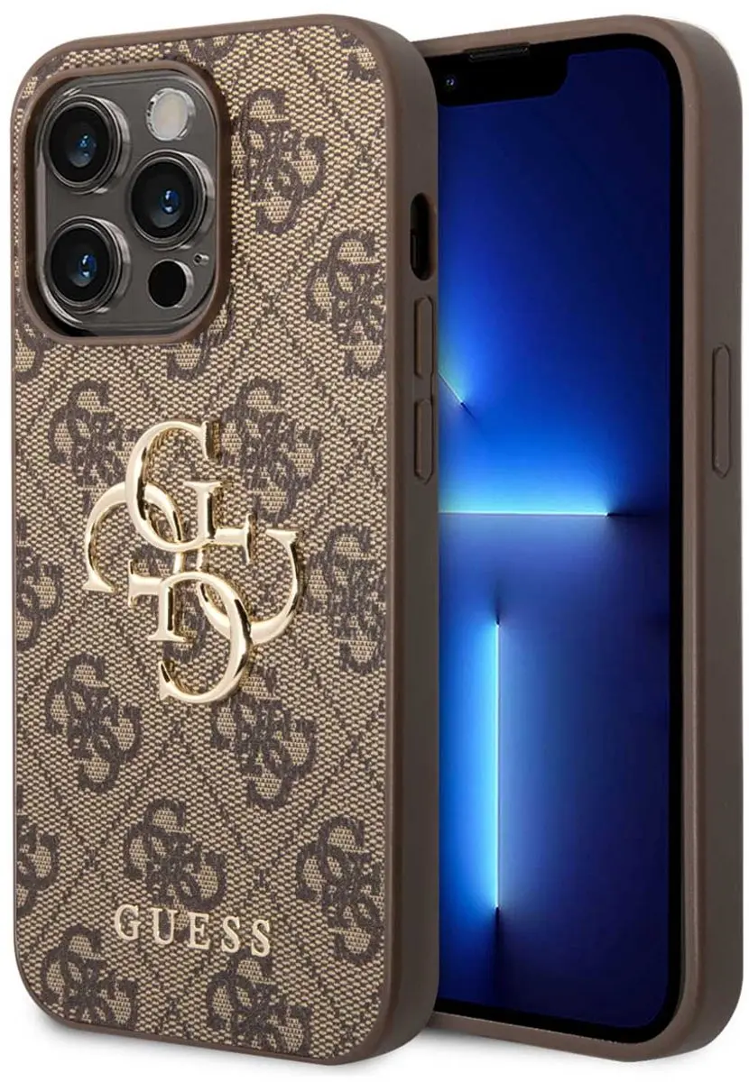 GUESS 4G Metal Logo Back Case iPhone 15 Pro Max
