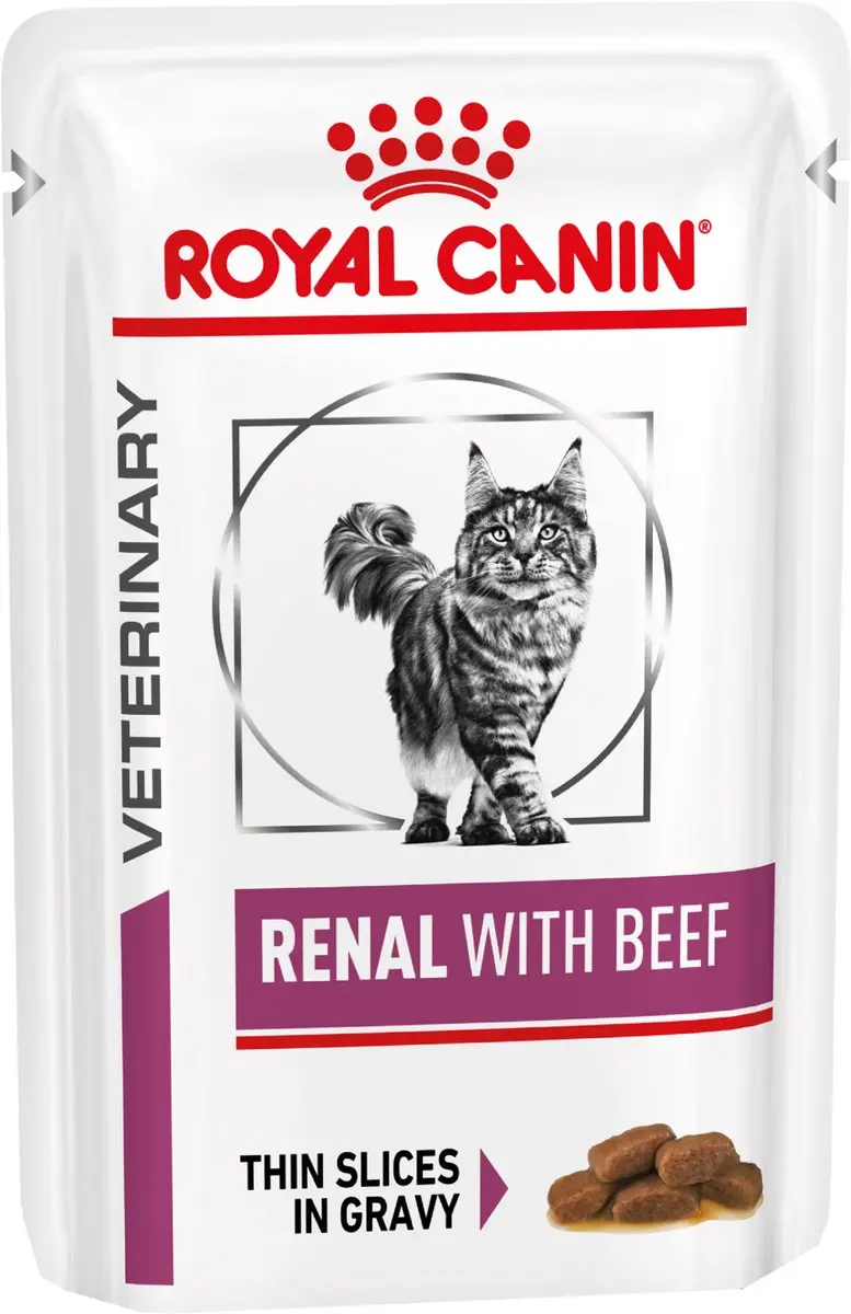 Royal Canin Renal Kat Rund - 48 Zakjes 85g