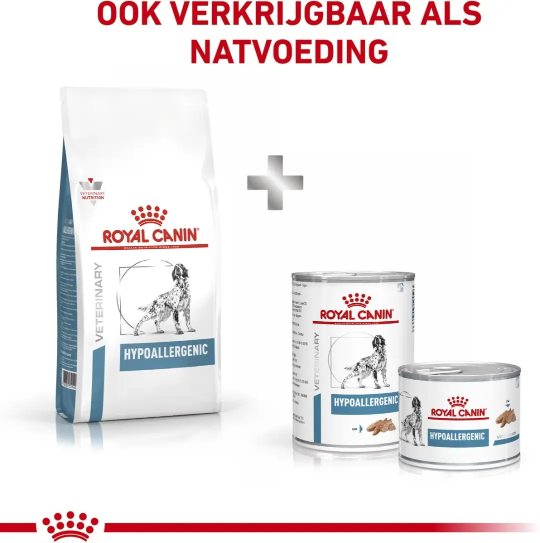 Royal Canin Hypoallergenic Combi Bundel - 14kg + 2,4kg