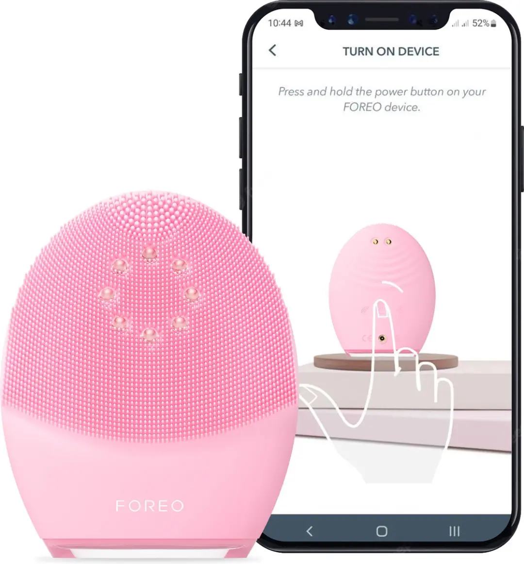FOREO LUNA 4 plus Reinigingsapparaat - 16 standen - Roze
