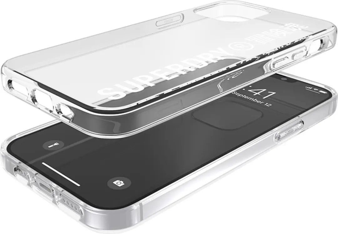 Superdry Snap Case TPU - iPhone 12 Pro Max - Transparant