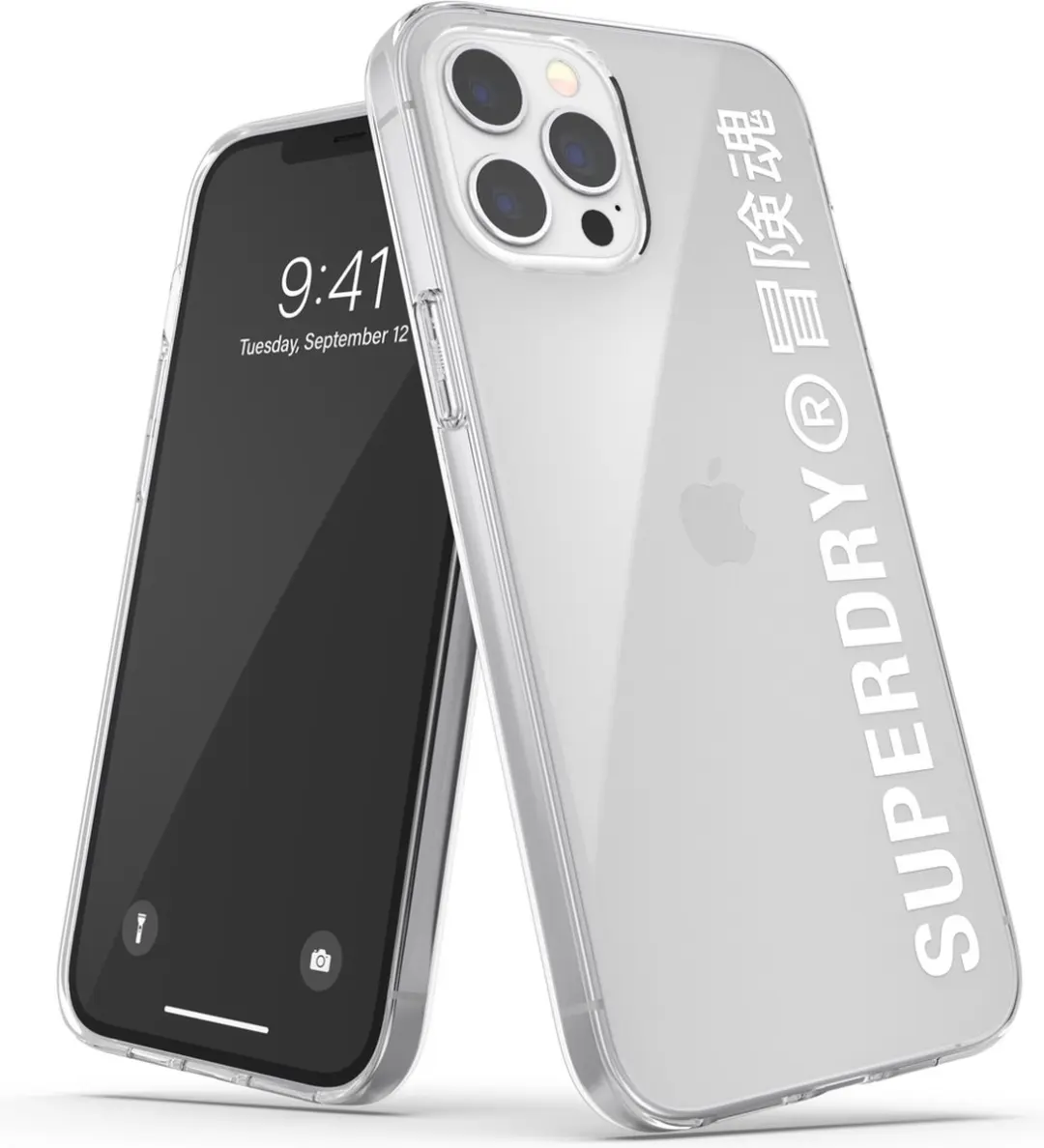 Superdry Snap Case TPU - iPhone 12 Pro Max - Transparant
