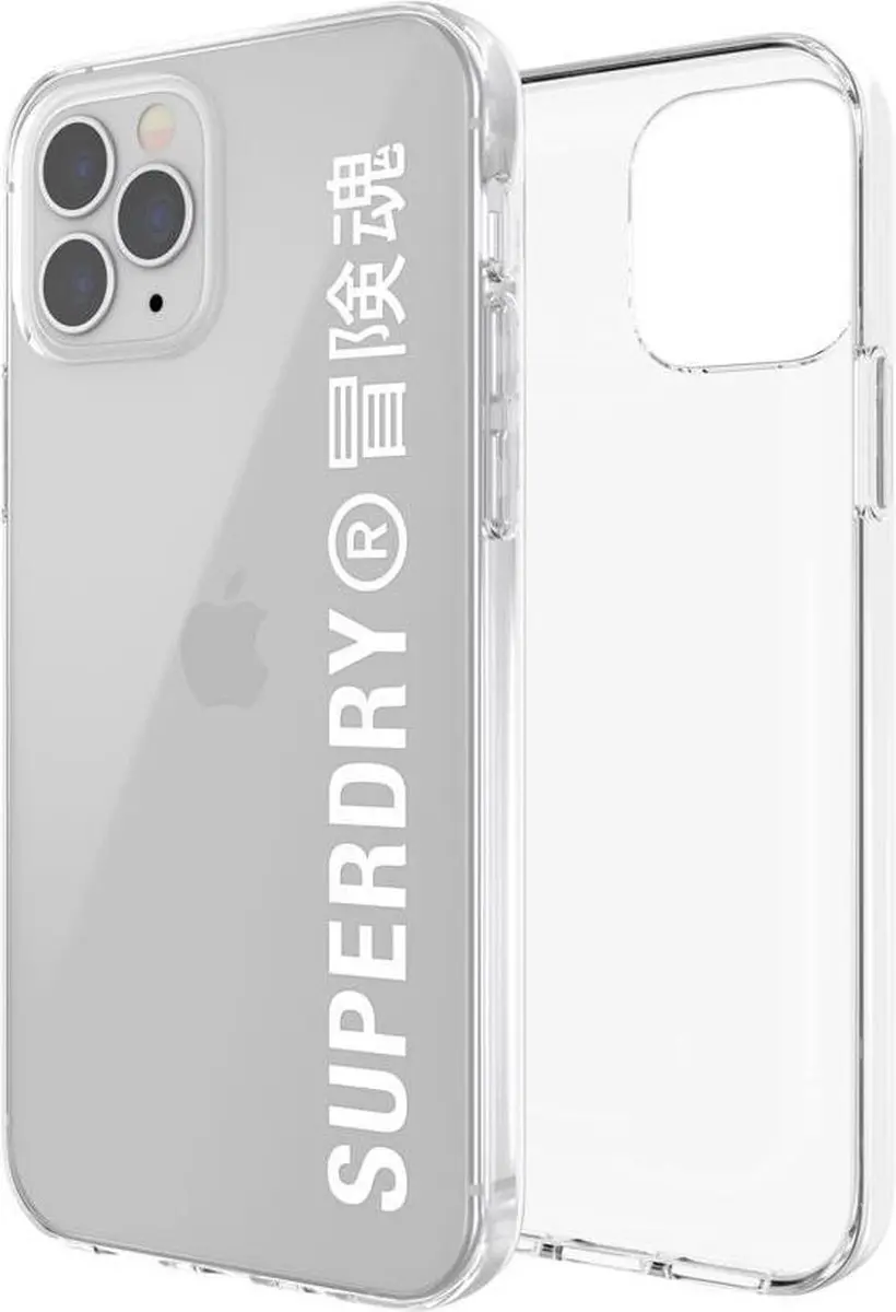 Superdry Snap Case TPU - iPhone 12 Pro Max - Transparant - afbeelding 6 van 6