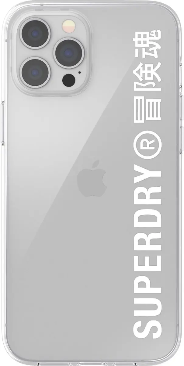 Superdry Snap Case TPU - iPhone 12 Pro Max - Transparant
