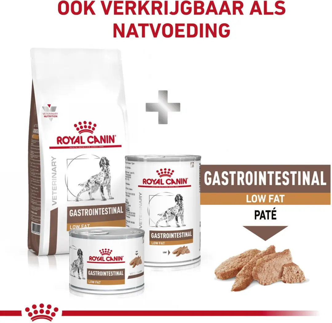 Royal Canin Gastro Intestinal Low Fat Hond - 24kg