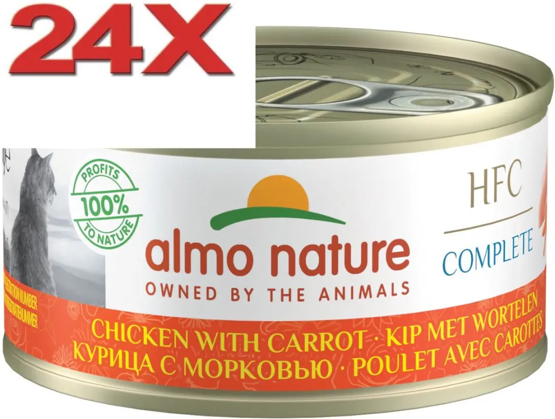 Almo Nature HFC Kattenvoer Graanvrij Kip & Wortel
