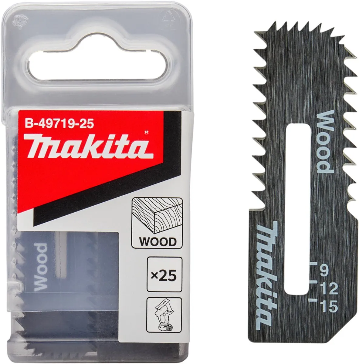 Makita Zaagblad B-49719-25 Hout