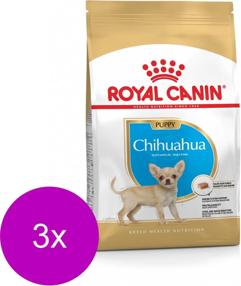Royal Canin Chihuahua Puppy Hondenvoer - 3x1,5kg