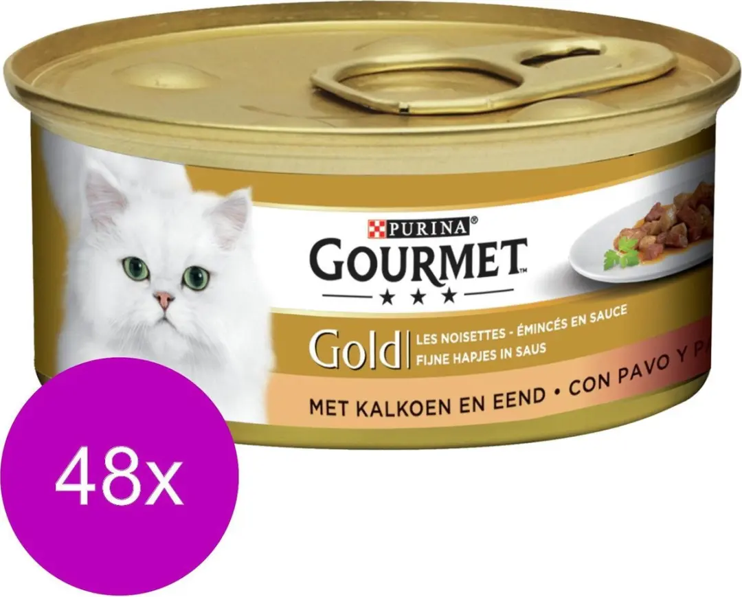 Gourmet Gold Fijne Hap Kattenvoer