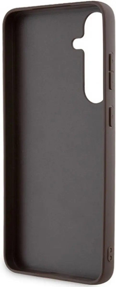 Guess 4G Triangle Logo Hoesje - Samsung Galaxy S24 - Wit