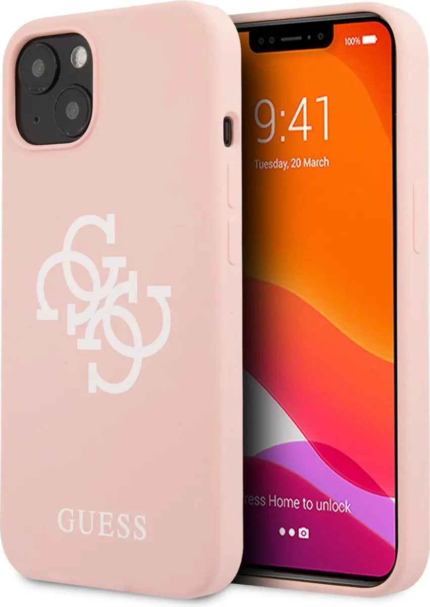 GUESS Silicone Back Cover iPhone 13 Mini