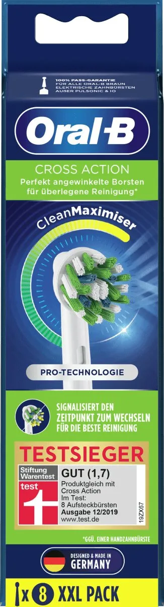 Oral-B Cross Action CleanMaximiser Opzetborstels