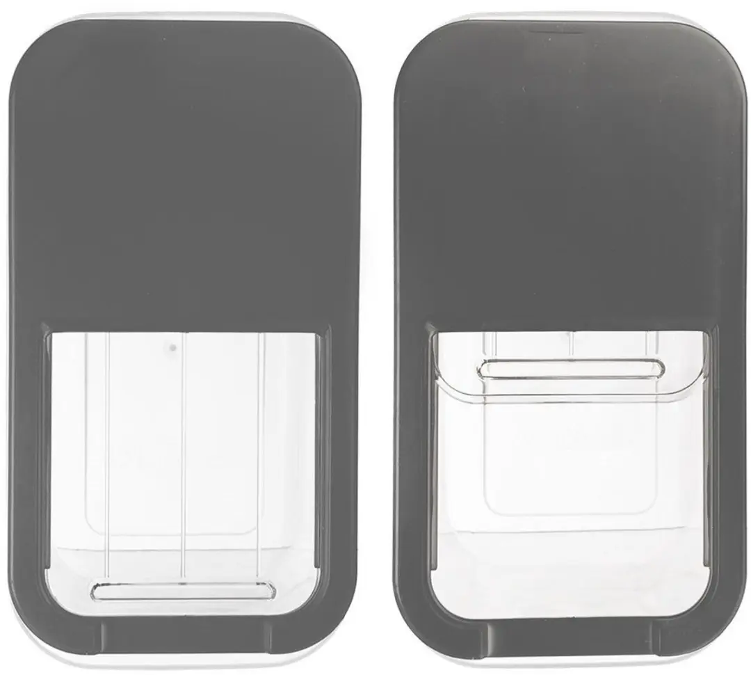 Orion Bewaardoos Voeding 10L - Schuifdeksel - Transparant/Dark Grey