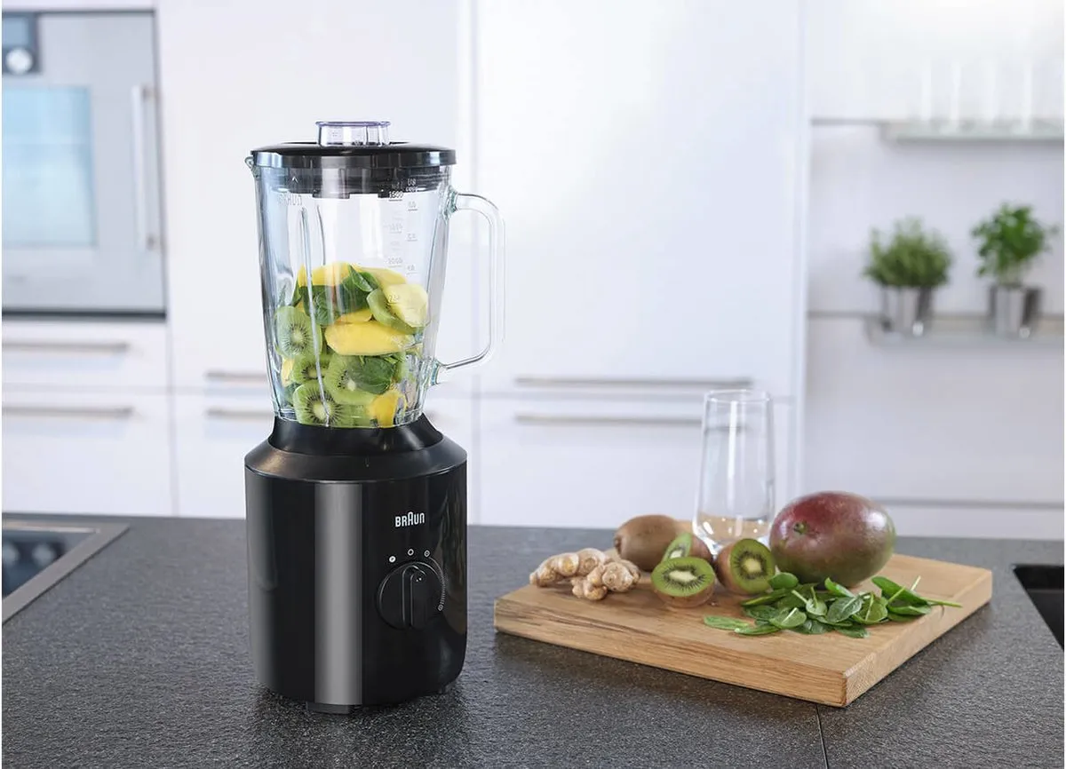 Braun PowerBlend 3 JB3100BK Blender 800W - Zwart