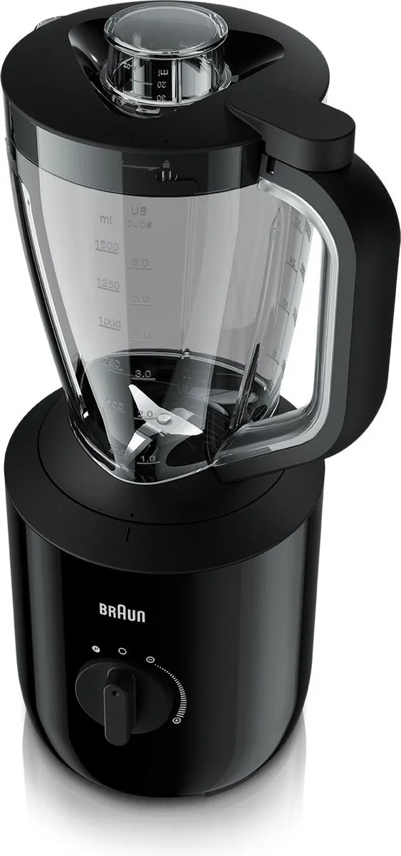 Braun PowerBlend 3 JB3100BK Blender 800W - Zwart