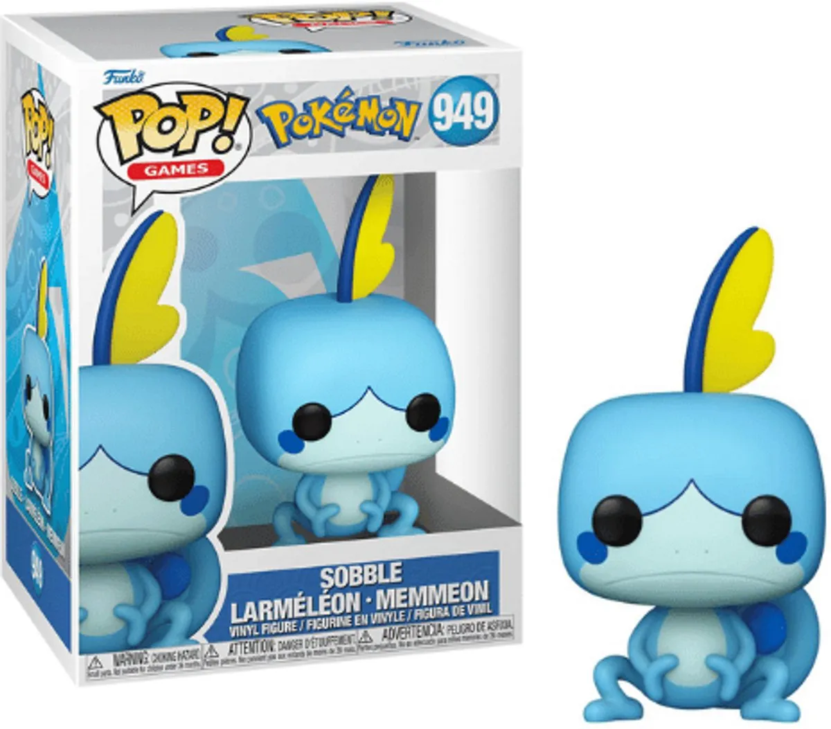 Funko Pop Pokémon Sobble #949 - Multi