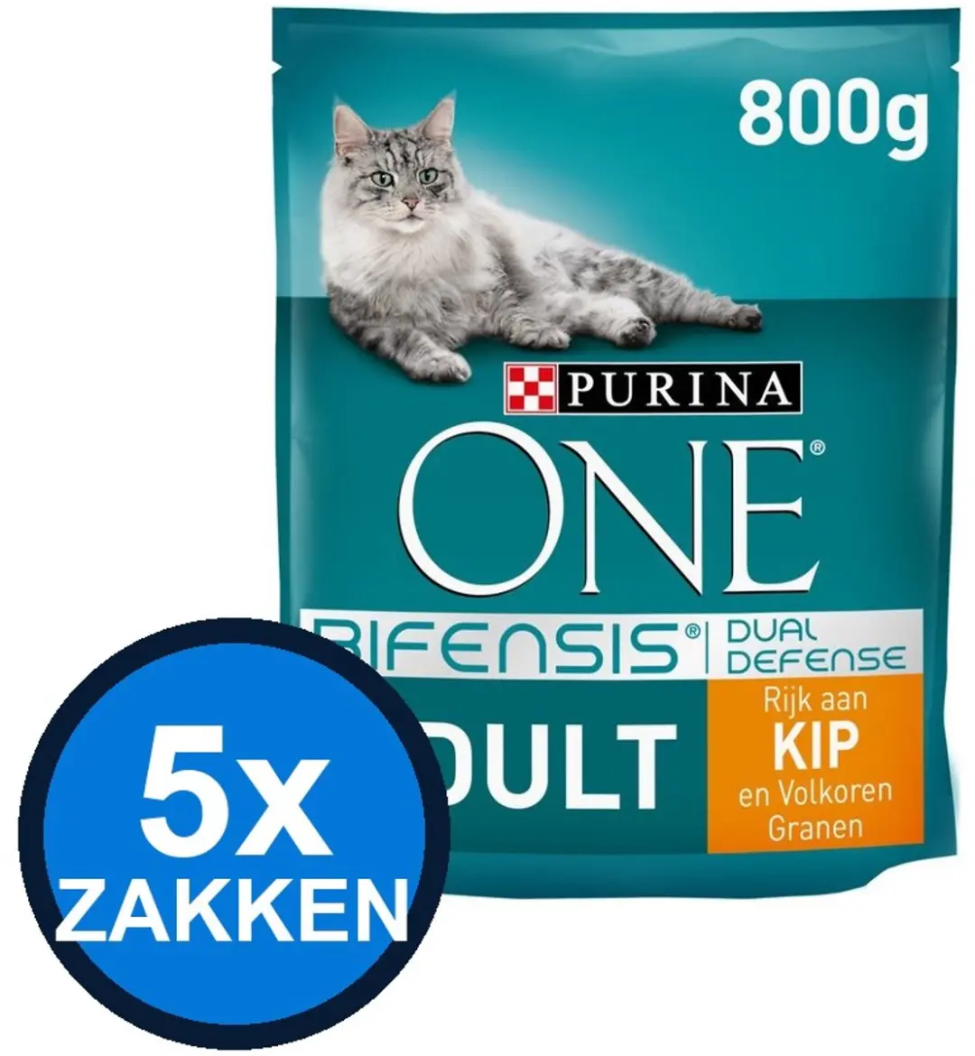 Purina ONE Adult Kip Kattenvoer Droogvoer 4kg