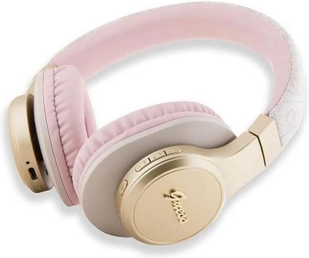 GUESS BH60 Bluetooth Koptelefoon - Roze