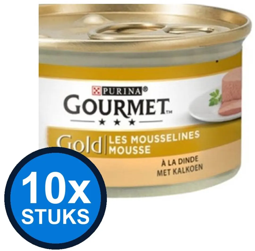 Gourmet Gold Mousse Kalkoen Natvoer
