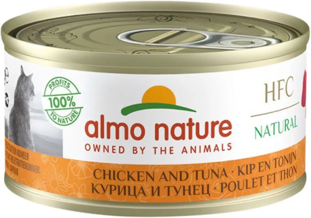 Almo Nature HFC Kattenvoer Tonijn & Kip