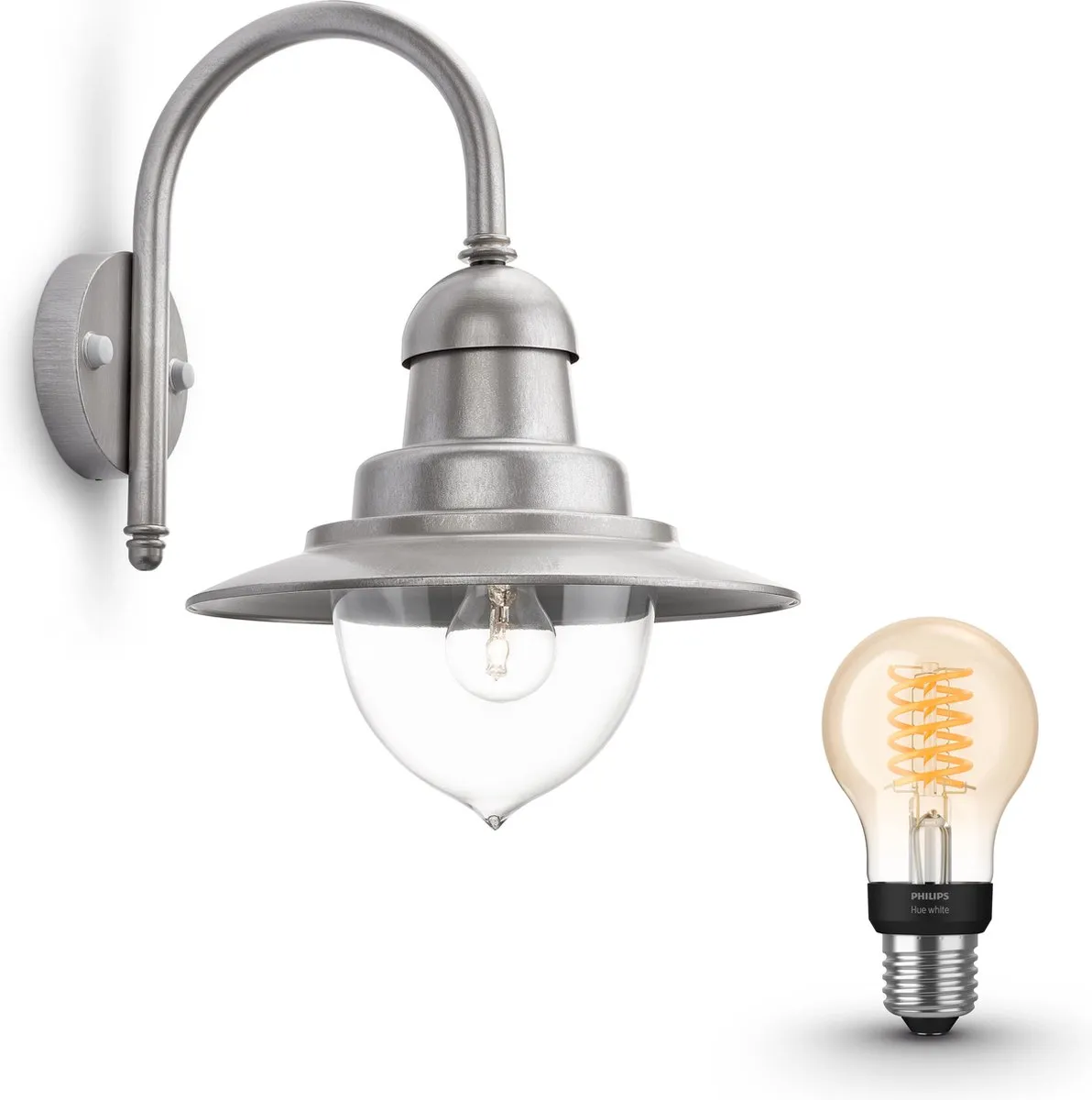 Philips Hue Raindrop Wandlamp E27 Warmwit