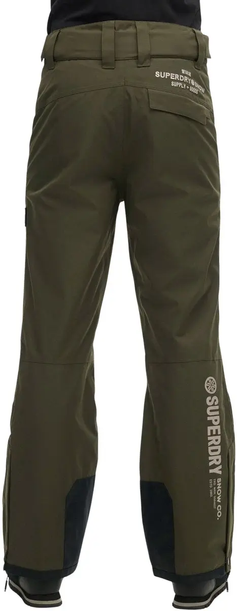 Superdry Freestyle Core Ski Trouser Heren - Maat L - Army Khaki