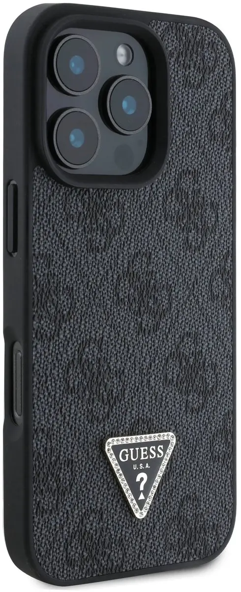GUESS Crossbody Strap iPhone 16 Pro - Grijs - MPN 12045